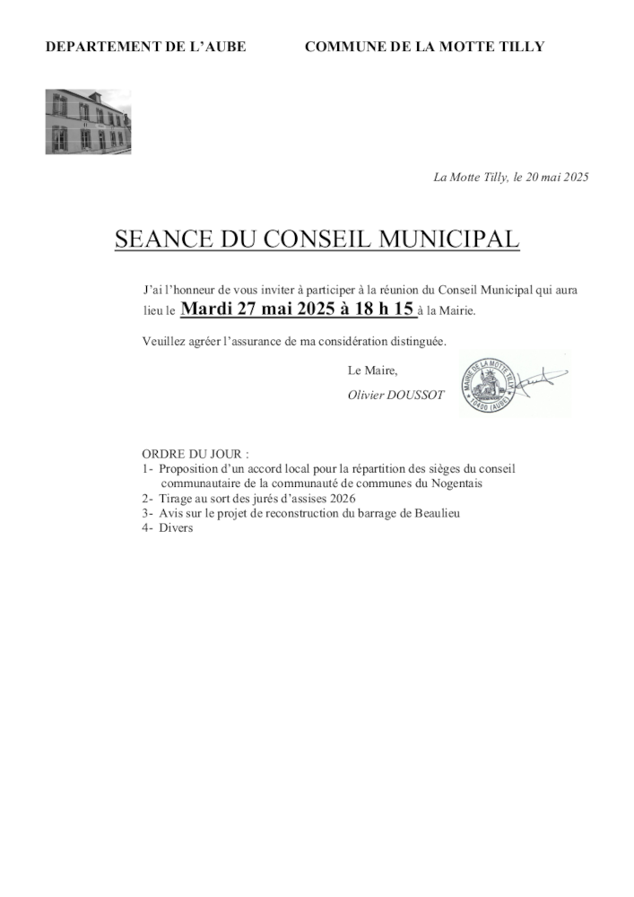 afficheConseilMunicipal27052025